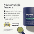 Petlab Co. Probright Advanced Dental Powder - Dog Breath Freshener - Teeth Cleaning Made Easy Ã¢ÂÂ Targets Tartar & Bad Breath - Formulated for
