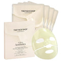 THE FACE SHOP Vita-Toning Vegan Collagen Face Mask, Korean Glass Skin Essential, Hydrogel Mask for Moisturizing & Skin Elasticity, Improves Uneven