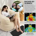 Grounding Mat Kit for Healthy Grounding Energy, Grounding Pad for Sleep with Grounding Wristband & 15ft Grounding Cord, for Improve Sleep and