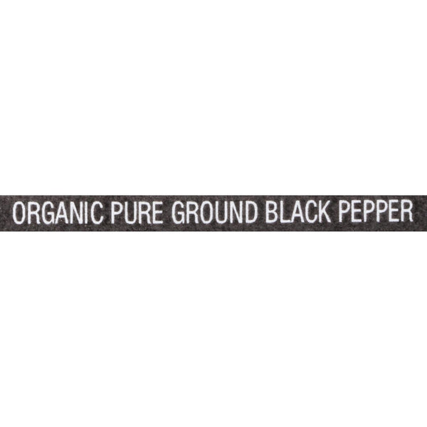 McCormick Black Pepper, Pure Ground, Organic, Non GMO, Enjoy Distinctive Pepper Flavor While Cooking & Tableside, 12 oz 12 Ounce (Pack of 1)