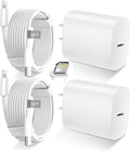 Phone 14 13 12 11 Fast Charger,6Ft Long Fast Charging Lightning Cable with 20W USB C Charger Block for Phone 14/14 Pro Max/13/13 Pro Max/12/12 Pro