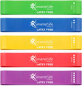 Smarterlife Resistance Bands for Working Out, Non-Latex Exercise Bands for Women, Men, 5 Extra Wide Workout Bands for Weight Loss, Home Gym, Booty