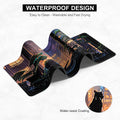 Desk Pad, Large Gaming Mouse Pad, 32" x 16", City Cat | XXXL Extended Waterproof Desk Mat, Non-Slip Rubber Base, Stitched Edges, Desktop Decor for