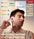 Ear Buds Wireless Earbuds - Bluetooth 5.3 Headphones (48H Playback) Built in Mic with LED Display Charging Case, IP7 Waterproof Earphone for