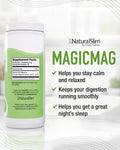 NaturalSlim MagicMag Magnesium Citrate Powder for Stress, Constipation, Muscle & Heart Health, Better Rest & Digestive Support, Magnesium