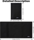 MenÃ¢ÂÂS Nylon Trifold RFID Wallet with ID Window, Slim Security Wallet for Card Cash Holder, Modern Fashion Stylish Wallet Gifts for Teen Boys and