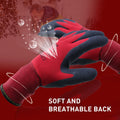 LOCCEF 2 Pairs Winter Work Gloves Men Women, Thermal Freezer Gloves Small (Pack of 2)