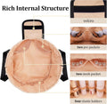 Barrel Drawstring Makeup Bag Large Travel Makeup Bag,Portable Large Capacity Cosmetic Bag Toiletry Organizer for Travel Accessories Make up