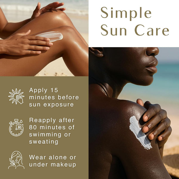 Black Girl Sunscreen SPF 30 for the Face & Body - Moisturizing Sun Protection, SPF 30, Sun Lotion for Women, Ultra Sheer, Travel Size Sunscreen,