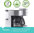 12-CUP Glass Coffee Carafe ONLY for KEURIG K-DUO Single Serve Coffeemaker | DO NOT fit the K-Duo Essentials Mode