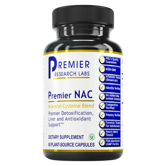 Premier Research Labs Premier NAC - NAC Supplement N-Acetyl Cysteine, N-Acetyl-L