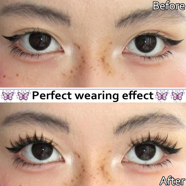 Lash Clusters Manga Eyelash Clusters Spiky Cluster Eyelash Extensions 80Pcs C Curl Individual Lashes Volume Anime Lash Clusters with Thin Band
