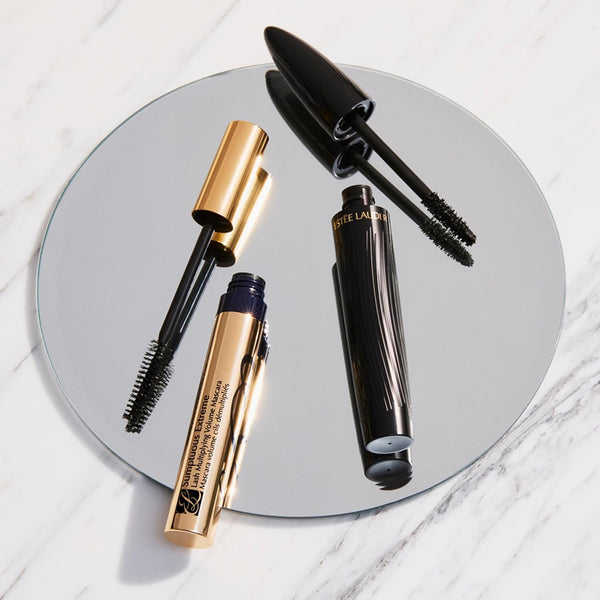 Estée Lauder Sumptuous Extreme Lash Multiplying Volumizing Lengthening Mascara | 01 Extreme Black, Travel Size, 0.09 Fl Oz