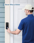 Eufy Security Video Doorbell Add-On Chime, Requires Video Doorbell 2K (Battery Powered) or Video Doorbell Dual, Simultaneous Ringtone, Volume