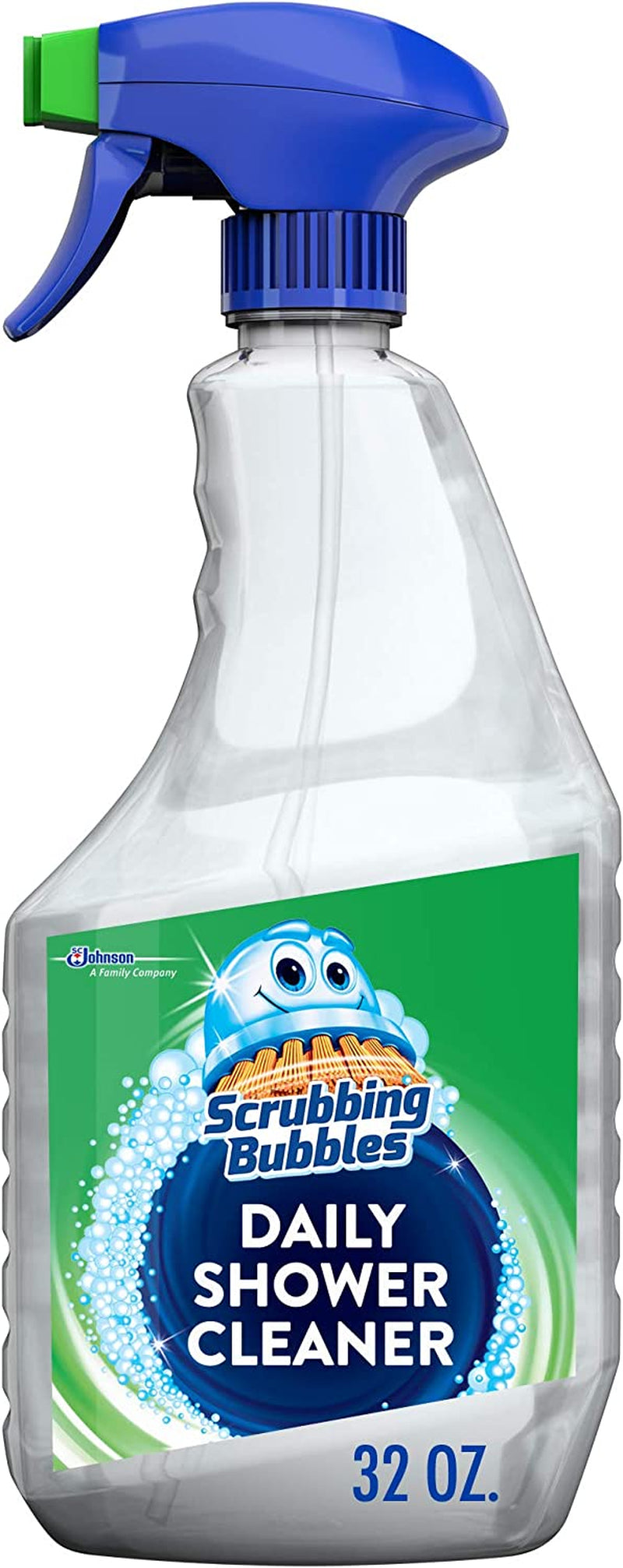 SC Johnson Scrubbing Bubbles Daily Shower and Bathroom Cleaner, Great on Tile, 32 Oz (Packaging May Vary)