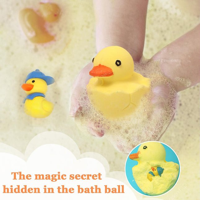 Bath Bombs for Kids with Surprise Inside,8 Pack Kids Bath Bombs Gift Set, Natura