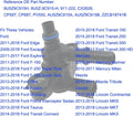9U5Z9C915H Evaporative Emissions Vapor Canister Purge Solenoid Valve | Compatible with Ford Edge Escape Explorer Flex Fusion Taurus ,Mercury