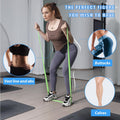 Resistance Bands for Working Out, Physical Therapy Bands, Latex Free Elastic and Exercise Bands Set for Stretching, Suitable for Rehab, Yoga,