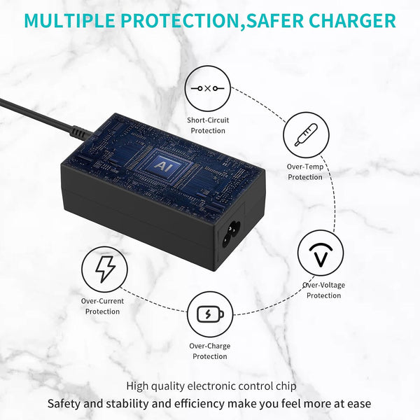 65W 45W AC Charger Compatible with HP Elitebook Series Probook 430 440 450 455 470 640 650 G3 G4 G5 G6 G7 G8 PPP009A PPP009C 19.5V 3.33A Laptop