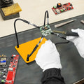 XYK Helping Hands Soldering Station, Soldering Kit, Third Hand Soldering Tool 4 Flexible Arms Helping Hands for Electronic Repair Soldering