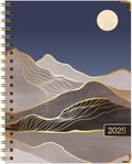 HARDCOVER 2025 Planner, 8.5"x11": 14 Months (November 2024 - December 2025), Daily Weekly Monthly Planner, Yearly Agenda, Bookmark, Pocket Folder