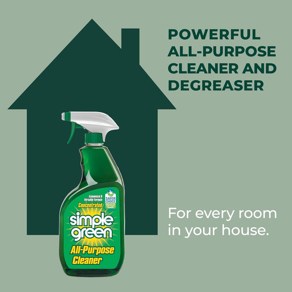 Simple Green Allpurpose Cleaner Spray and Refill, Green, 3 Piece Set, Original, 1 Count