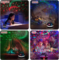 MINGKIDS Timer Star Light Projector with Remote Control,Rotation and 16 Colors Projection Lamp and Sleep Light,Christmas Easter Birthday Gifts for
