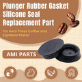 AMI PARTS Plunger Rubber Gasket Replacement Part for AeroPress Coffee and Espresso Maker (2pc)