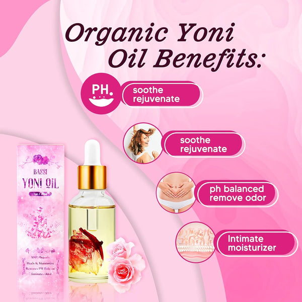 Feminine Wash & Yoni Oil & Yoni Soap Set for Women, Yoni Wash for Vaginal Remove Odor, Natural Feminine Care Soap for pH Balance, 1 Fl.Oz Feminine