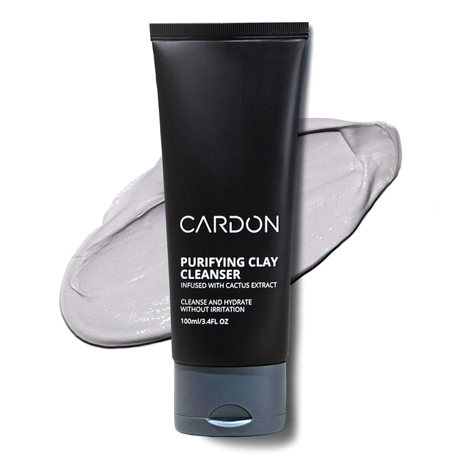 Cardon Men'S Deep Pore Cleaning Clay Face Wash, 4X Better than Charcoal, Oily, A