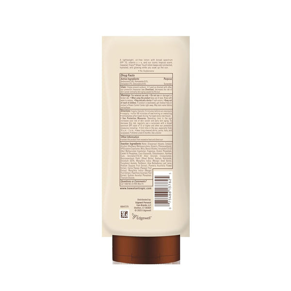 Hawaiian Tropic Sheer Touch Lotion Sunscreen SPF 70, 8Oz | Broad Spectrum, Oxybenzone-Free, Sunblock Lotion, Hawaiian Tropic Sunscreen SPF 70, 8Oz