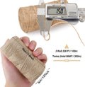 984 FT Natural Jute Twine, 3ply Thin Ribbon Hemp Twine for Gardening, Plant, Gift Wrapping, Art, Wedding Decoration, Packing, Bulk (3 Roll) 984 FT