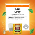 Twinings Decaffeinated Earl Grey Black Tea Individually Wrapped Bags, 20 Count (Pack of 1), Flavoured with Citrus and Bergamot, Enjoy Hot or Iced,