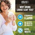 Tiesta Tea - Top 8 Favorites Sampler Set, Loose Leaf, Up to 80 Cups, High to No Caffeine, Hot & Iced, Tea Variety Pack with Green, Herbal, &