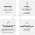 Designs for Health Stellar Vitamin C + Quercetin Supplements - Citrus Bioflavonoids + Quercetin with Vitamin C and Zinc for Enhanced Immune