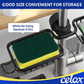 CELOX Sponges Kitchen Sponges for Dishes and Cleaning, 2-Sided Scrub Sponges Dish Sponge and Kitchen Sponge for Washing Dishes, Heavy Duty,