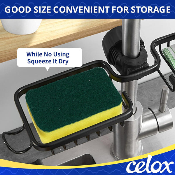 CELOX Sponges Kitchen Sponges for Dishes and Cleaning, 2-Sided Scrub Sponges Dish Sponge and Kitchen Sponge for Washing Dishes, Heavy Duty,