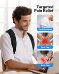 Back Straightener Posture Corrector, for Men and Women, Breathable anti Hunchback Straightening Belt, Fully Adjustable for Posture Support, Relief