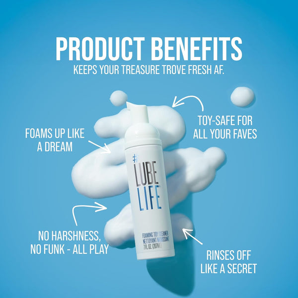 #ToyLife LUBELIFE Foaming Toy Cleaner, Easy to Use Dispenser, Measured Pump for Perfect Amount, 7 Fl Oz 7 Fl Oz (Pack of 1)