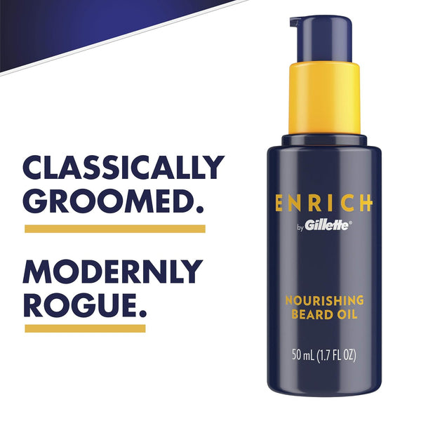 Gillette Enrich Beard Oil Ã¢ÂÂ 2 Count