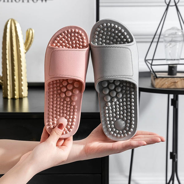 Health Foot Massage Slippers Acupressure Point Care Magnet Therapy Promoting Blood Circulation Myofascial Release Trigger Point Acupuncture