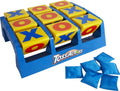 Mattel Games Toss Across Indoor Outdoor Game for Ages 5+, 2-4 Players | Get 3-in-a-Row Bean Bag Throwing Tic-Tac-Toe Game, Active Play for Family