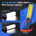 WARSUN LED Work Light Rechargeable, Portable Mechanic Trouble Light with1200 Lumens, COB worklight Magnetic Base, Cordless Floodlight for Car