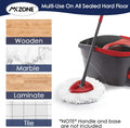 Spin Mop Replacement Heads for O-Cedar EasyWring 1-Tank, Microfiber 5-Pack 5pcs 1-Tank Mop White