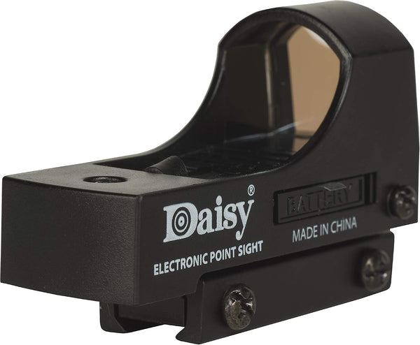 Daisy, Electronic Point Sight, 3/8" Dovetail Mount, 3-Volt Lithium Battery Included, with The Flip of A Switch, This Light Puts You On Target