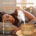Diffusers for Essential Oils Large Room 600Ml,Essential Oil Diffusers for Home with R/C,Cool Mist Humidifier,7 Colors Lights & 3 Mist Mode