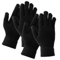 Bad Piggies Winter Gloves for Men, Touch Screen Warm Gloves with Thermal Soft Knit Fleece Lining for Running Driving Hiking