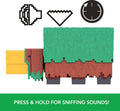 Mattel Minecraft Sniffer Action Figure with Game-Accurate Sounds, 3.25-inch Scale Collectible Toy, Pixelated Design