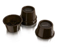 Slipstick CB654 2 Inch Lift Furniture Risers / Bed Risers, Adds 2" Height to Heavy Furniture or Beds (Set of 4) Supports 2,000 lbs,Chocolate/Dark