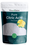 Viva Doria 100% Pure Citric Acid, Food Grade, Fine Grain, 2 lb (907 g) 2 Pound (Pack of 1)